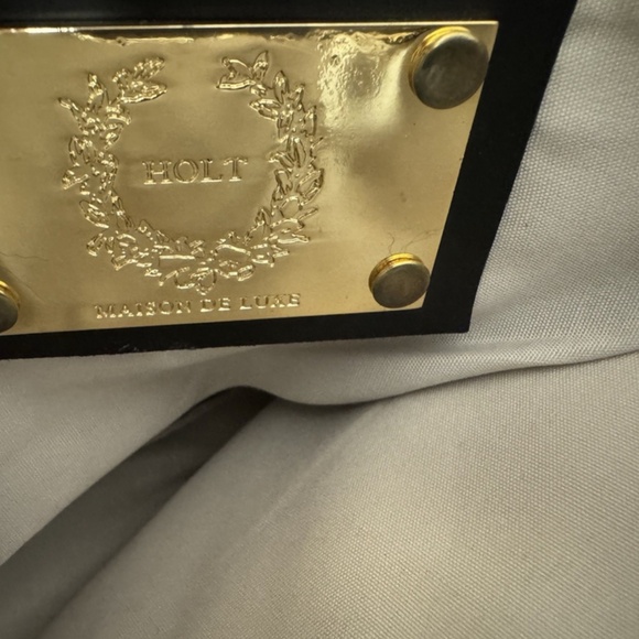 Holt, Woman, Bag Purse Envelope Style, Silver-Gold,Polyurethane,Zipper,Pockets.! - Picture 5 of 9